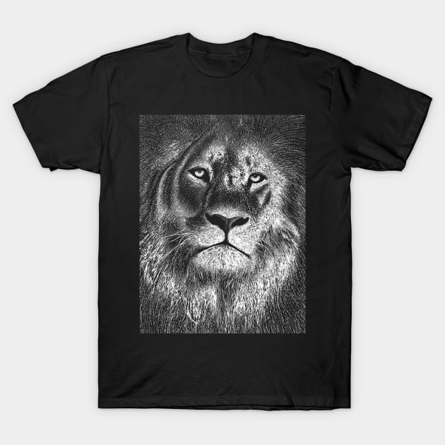 Lion Face T-Shirt by GeeTee